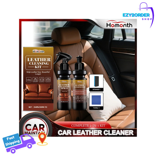 Leather cleaner conditioner - leather,