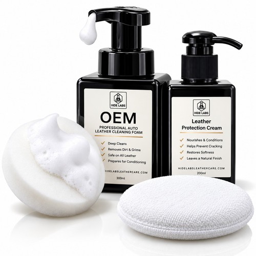 Leather cleaning kit - leather, seats