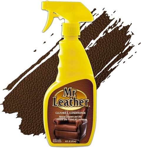 Leather cleans shines - mr.,